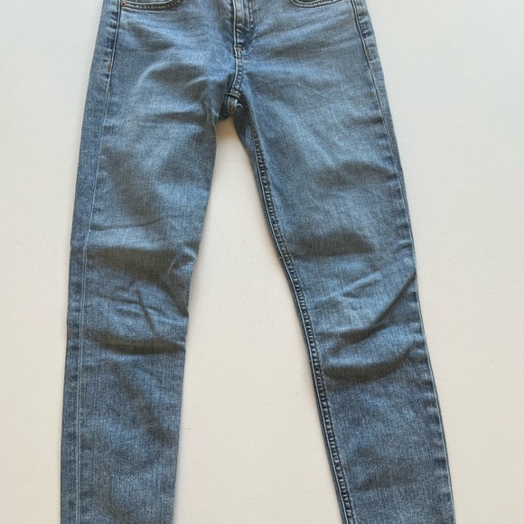 Rag & Bone Women’s Mid Rise Ankle Skinny Stretch Blue Jeans Size 25 (26x25) (D3) - Picture 11 of 11